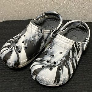CROCS Classic Lined Marbled Clog Men 7 Woman 9 New with Tag